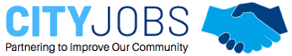 City Jobs logo - Partnering to Improve Our Community